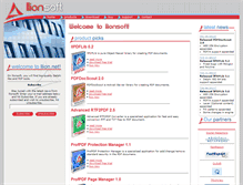 Tablet Screenshot of llion.net